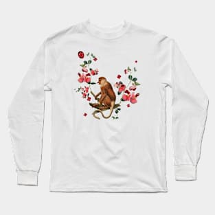 Monkey World- Nosy Long Sleeve T-Shirt